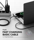  Cáp sạc nhanh RINGKE Fast Charging Basic Cable C-to-C 