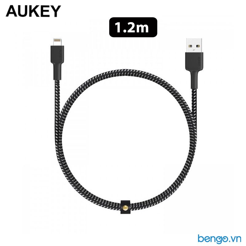  Cáp USB-A To Lightning MFi AUKEY Impulse Lightning Nylon Braided 1.2m - CB-BAL3 