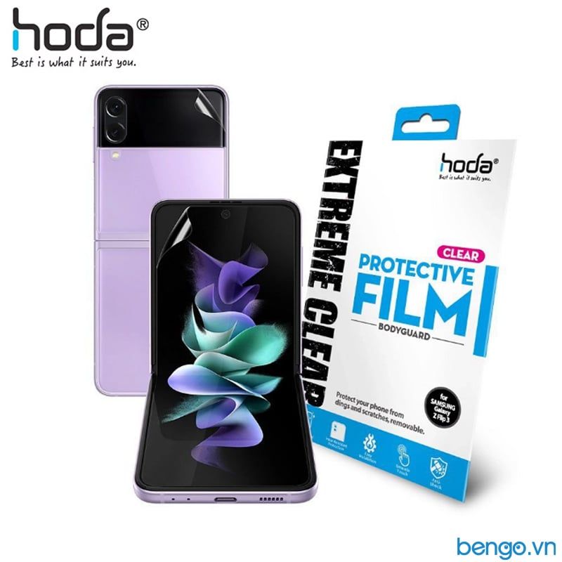  Bộ Dán Film HODA Cho Samsung Galaxy Z Flip 3 5G 