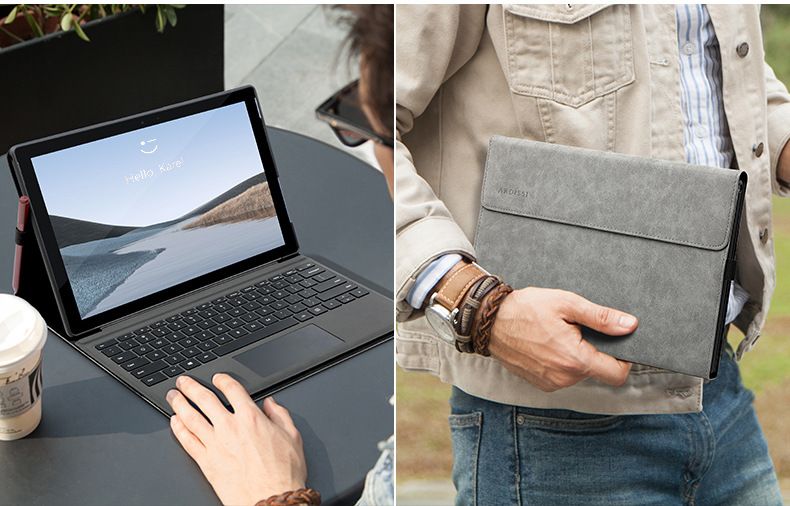  BAO DA CHỐNG SỐC SURFACE PRO 9 CAO CẤP KÈM VÍ PHỤ KIỆN 