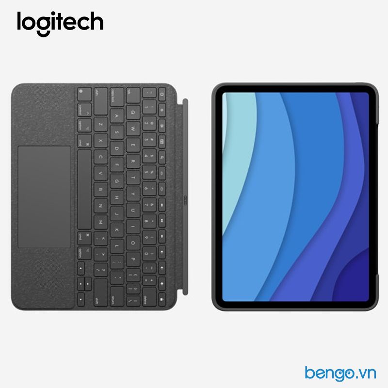  Bao Da Kèm Phím Logitech Combo Touch IPad Pro 12.9