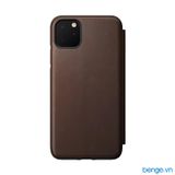  Bao da iPhone 11 Pro Max NOMAD Rugged Folio Horween Leather 