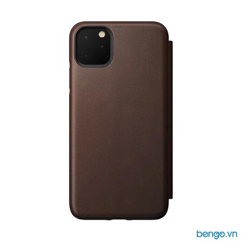  Bao da iPhone 11 Pro Max NOMAD Rugged Folio Horween Leather 