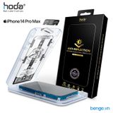  Dán Cường Lực Chống Chói IPhone 14 Pro Max HODA Full Anti-Reflection (Kèm Khung Dán Lấy Bụi) 