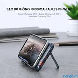  Pin Dự Phòng Không Dây Aukey 10.000mAh PD 18W Tích Hợp Giá Đỡ - PB-WL02 