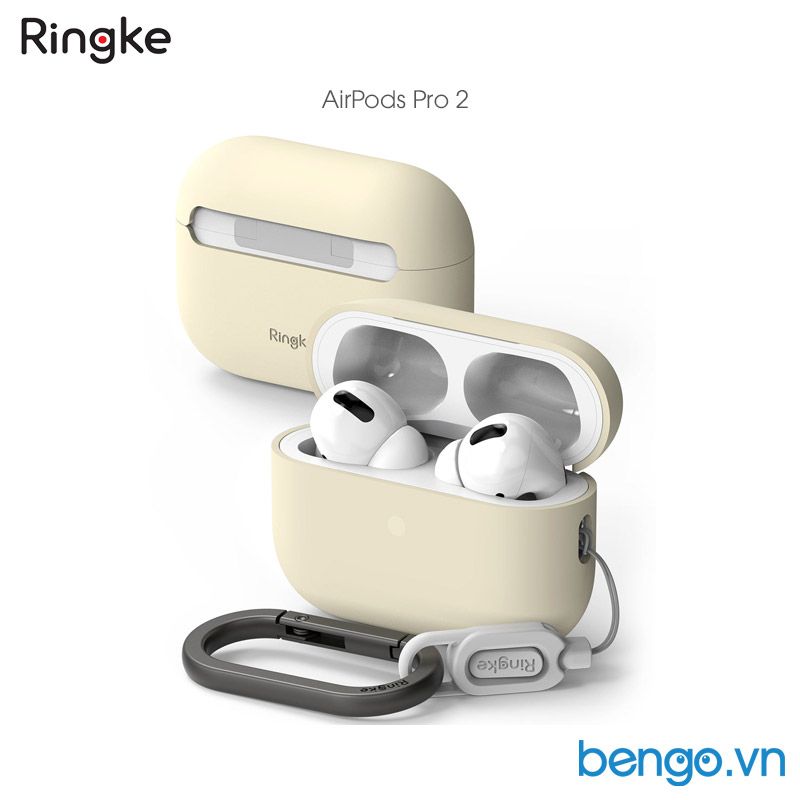  Vỏ Ốp AirPods Pro 2 RINGKE Silicone 