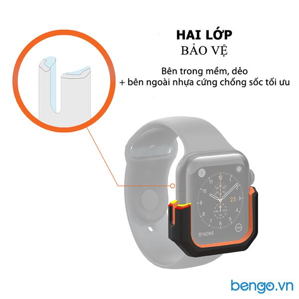  Ốp Apple Watch UAG Civilian chống sốc 