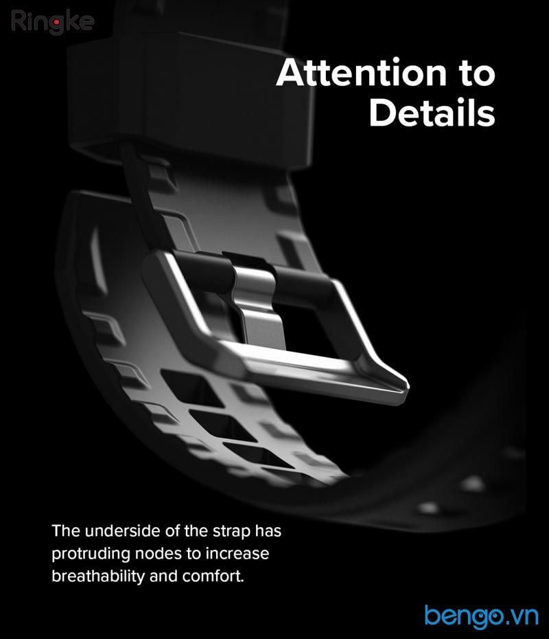  Vỏ Ốp Đồng Hồ Kèm Dây Apple Watch Ultra RINGKE Fusion X Guard 