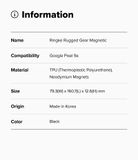  Ốp lưng Google Pixel 9a RINGKE Rugged Gear Magnetic 