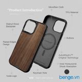  Ốp Lưng HODA Walnut Cho IPhone 13 Pro Max 