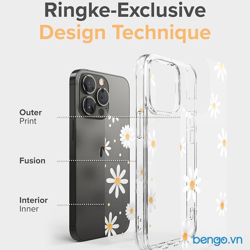  Ốp Lưng iPhone 13 Pro Max RINGKE Fusion Design 