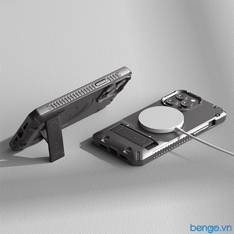  Ốp Lưng iPhone 13 Pro Max VRS Design Magsafe QuickStand 