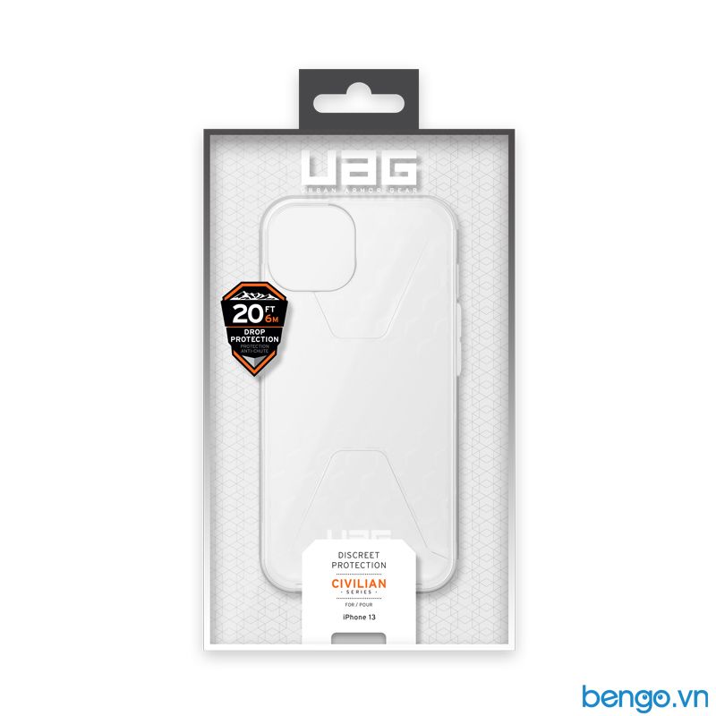  Ốp Lưng iPhone 13 UAG Civilian Frosted Ice Series 