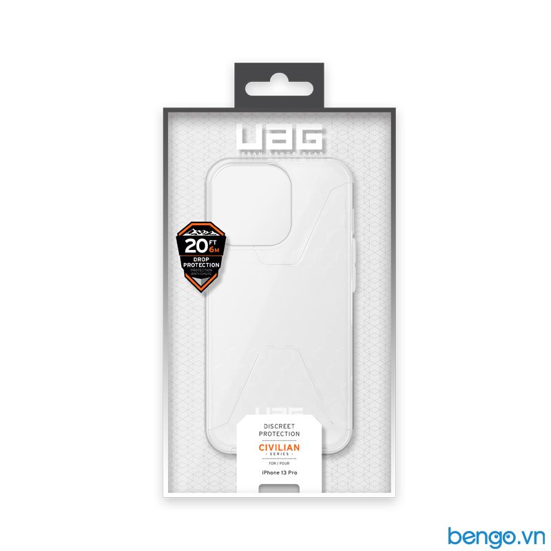  Ốp Lưng iPhone 13 Pro UAG Civilian Frosted Ice Series 