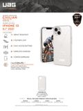  Ốp Lưng iPhone 13 UAG Civilian Frosted Ice Series 