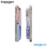  Ốp Lưng iPhone 14 Pro Max SPIGEN Crystal Hybrid MagFit White 