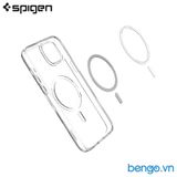  Ốp Lưng iPhone 14 Plus SPIGEN Crystal Hybrid MagFit White 