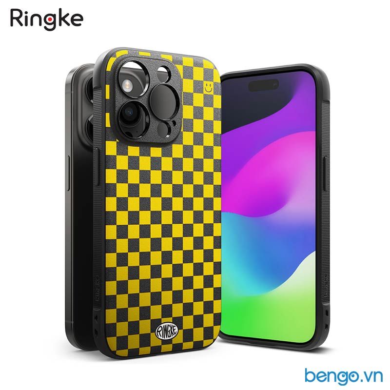  Ốp lưng iPhone 15 Pro Max/15 Pro/15 Plus/15 RINGKE Onyx Design 