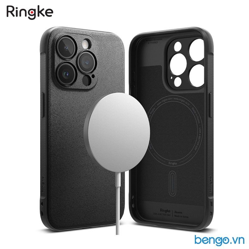  Ốp lưng iPhone 15 Pro Max/15 Pro/15 Plus/15 RINGKE Onyx Magnetic 