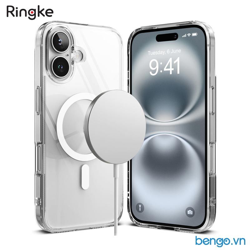  Ốp lưng iPhone 16 Pro Max/16 Pro/16 Plus/16 RINGKE Fusion Magnetic 