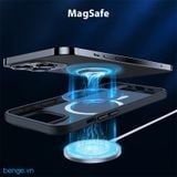  Ốp lưng iPhone 16 Pro Max Bevas Matte Smoke Magnetic (Xám trong mờ) 