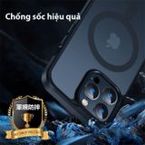  Ốp lưng iPhone 16 Pro Max Bevas Matte Smoke Magnetic (Xám trong mờ) 