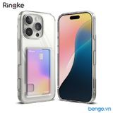  Ốp lưng iPhone 16 Pro Max/16 Pro/16 Plus/16 RINGKE Fusion Card 