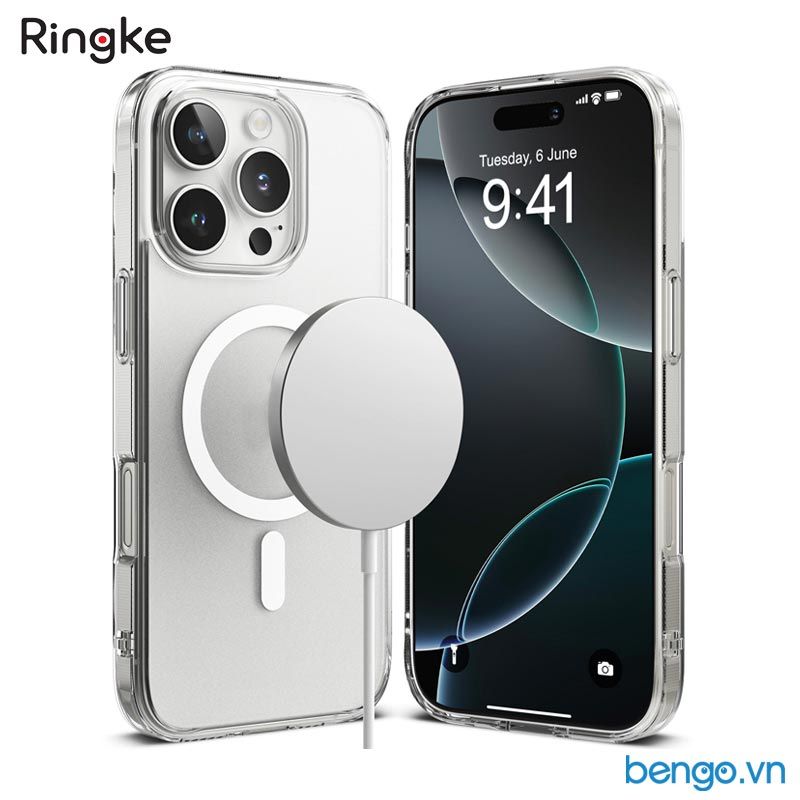  Ốp lưng iPhone 16 Pro Max/16 Pro/16 Plus/16 RINGKE Fusion Magnetic 