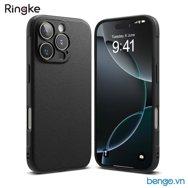  Ốp lưng iPhone 16 Pro Max/16 Pro/16 Plus/16 RINGKE Onyx 