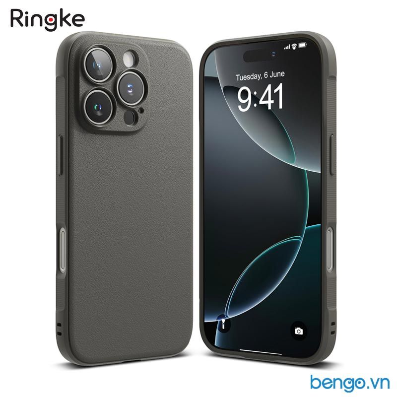  Ốp lưng iPhone 16 Pro Max/16 Pro/16 Plus/16 RINGKE Onyx 