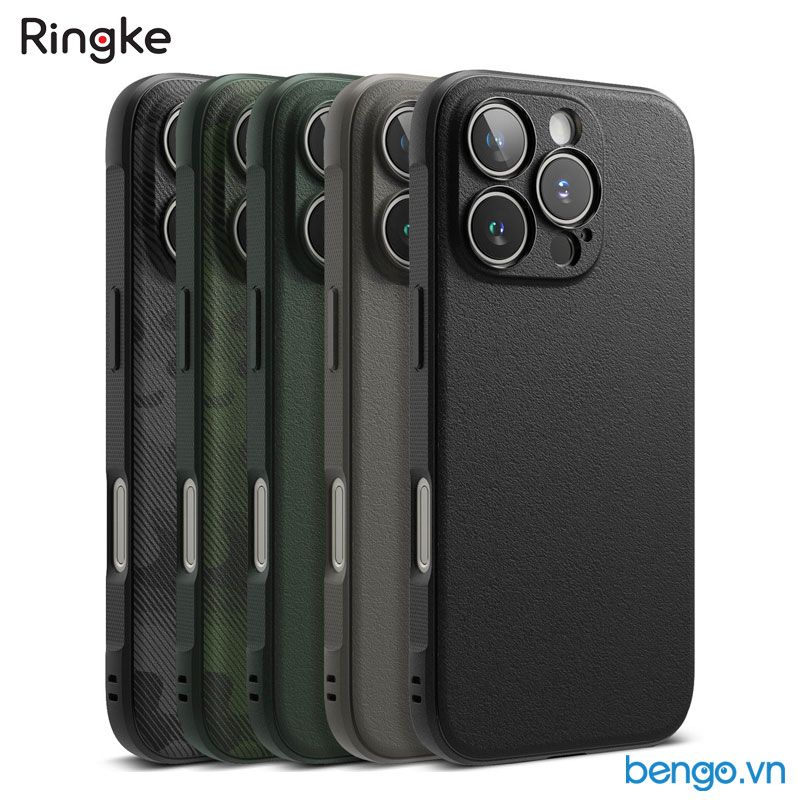  Ốp lưng iPhone 16 Pro Max/16 Pro/16 Plus/16 RINGKE Onyx 