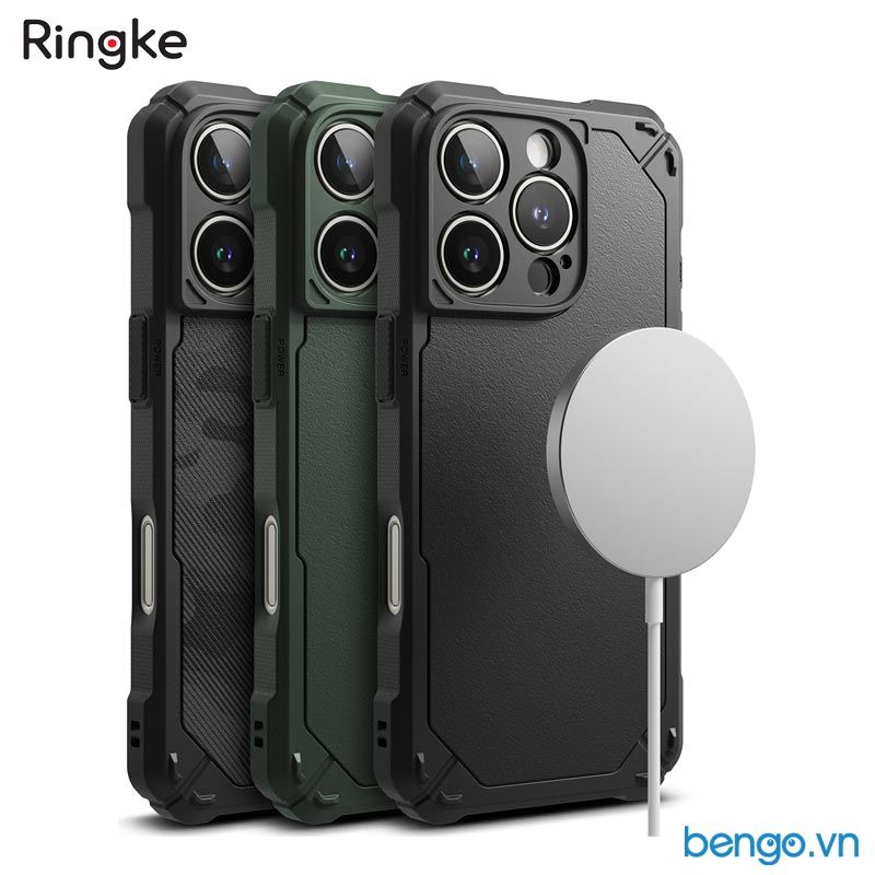  Ốp lưng iPhone 16 Pro Max / 16 Pro RINGKE Rugged Gear Magnetic 