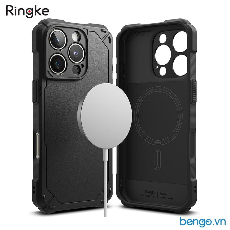  Ốp lưng iPhone 16 Pro Max / 16 Pro RINGKE Rugged Gear Magnetic 