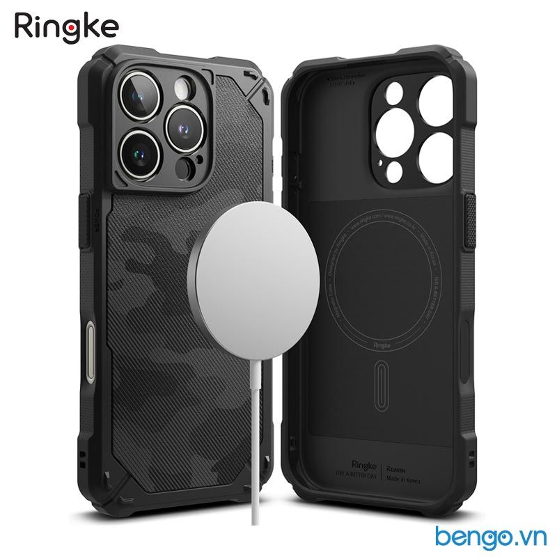  Ốp lưng iPhone 16 Pro Max / 16 Pro RINGKE Rugged Gear Magnetic 