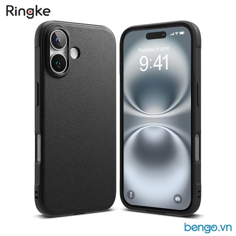  Ốp lưng iPhone 16 Pro Max/16 Pro/16 Plus/16 RINGKE Onyx 