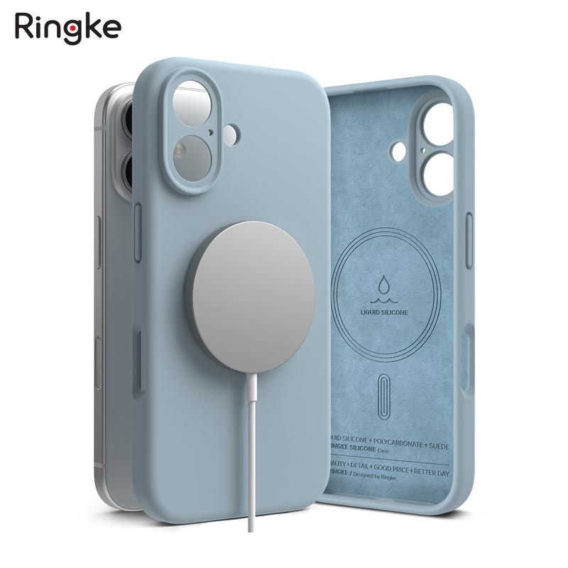  Ốp lưng iPhone 16 Pro Max/16 Pro/16 Plus/16 RINGKE Silicone Magnetic 