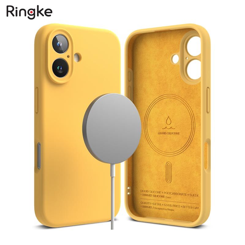  Ốp lưng iPhone 16 Pro Max/16 Pro/16 Plus/16 RINGKE Silicone Magnetic 