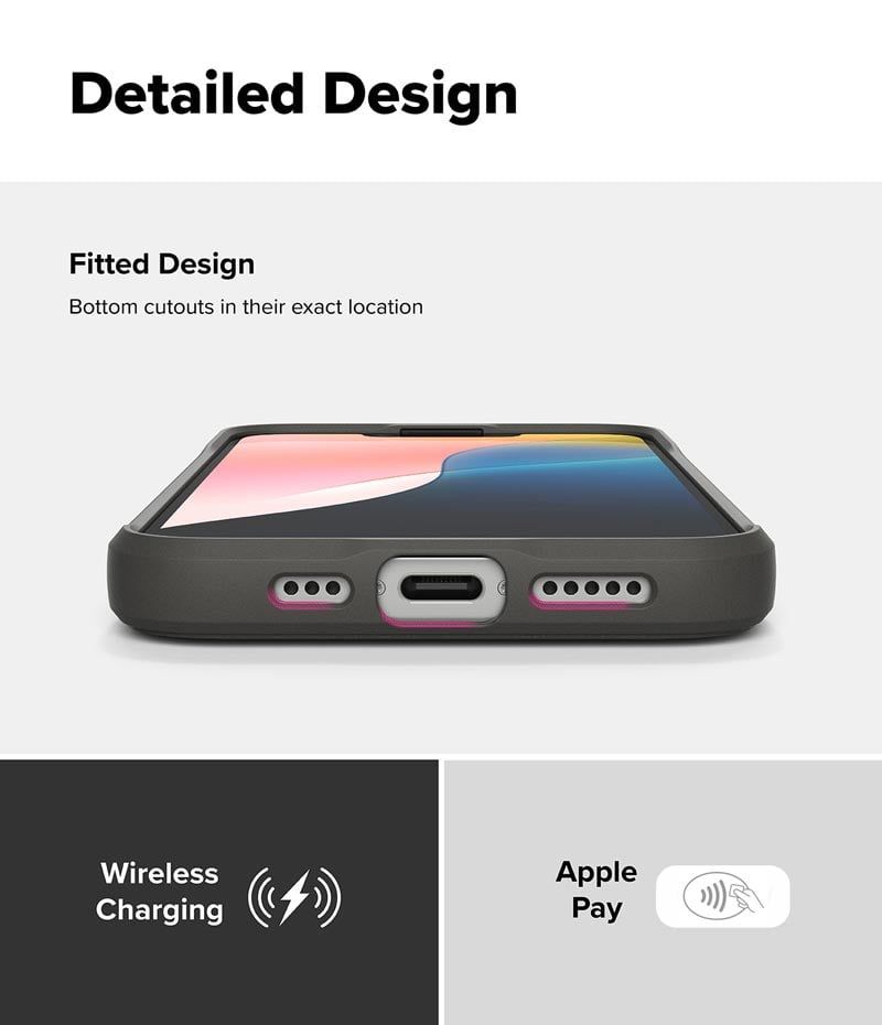  Ốp lưng iPhone 16e RINGKE Onyx 