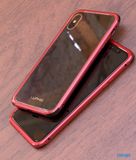  Ốp Lưng iPhone X/Xs Trong Suốt Viền Kim Loại Luphie 