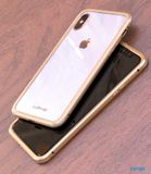  Ốp Lưng iPhone X/Xs Trong Suốt Viền Kim Loại Luphie 
