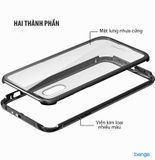  Ốp Lưng iPhone X/Xs Trong Suốt Viền Kim Loại Luphie 