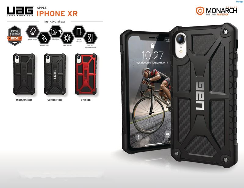  Ốp lưng iPhone XR UAG MONARCH Series 