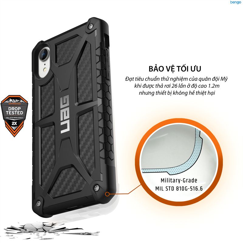  Ốp lưng iPhone XR UAG MONARCH Series 