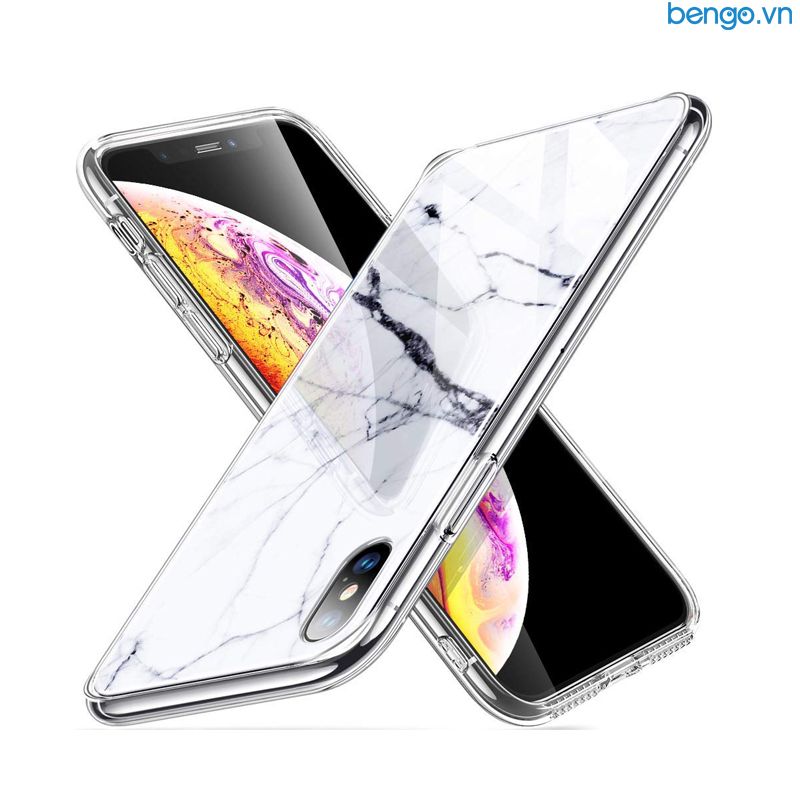  Ốp Lưng iPhone Xs Max ESR Mimic Tempered Glass 