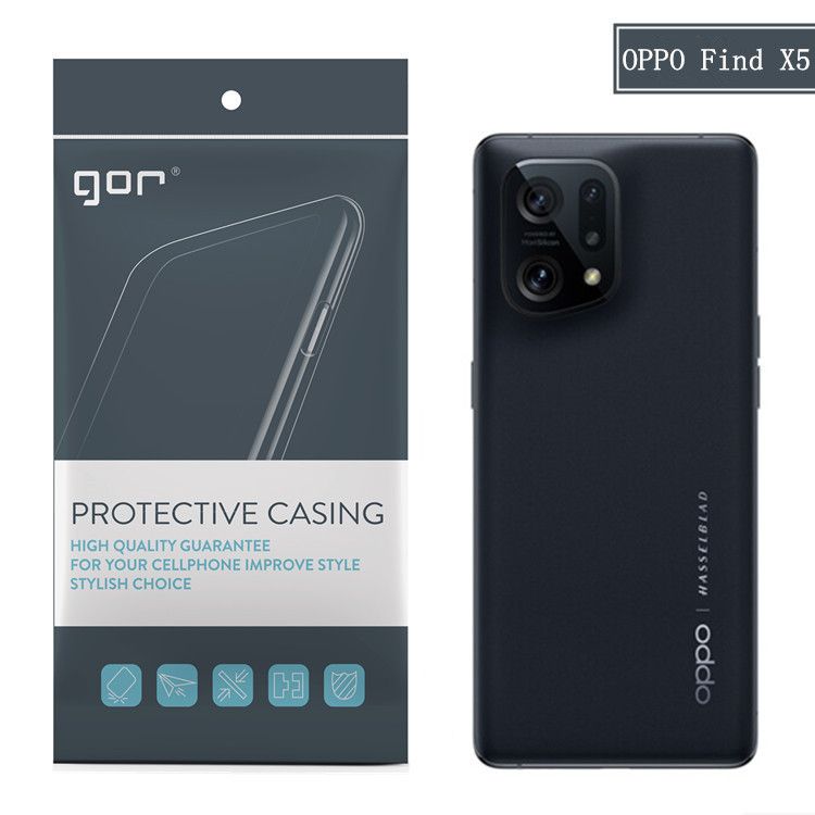  Ốp lưng trong suốt OPPO Find X5/Find X5 Pro GOR 