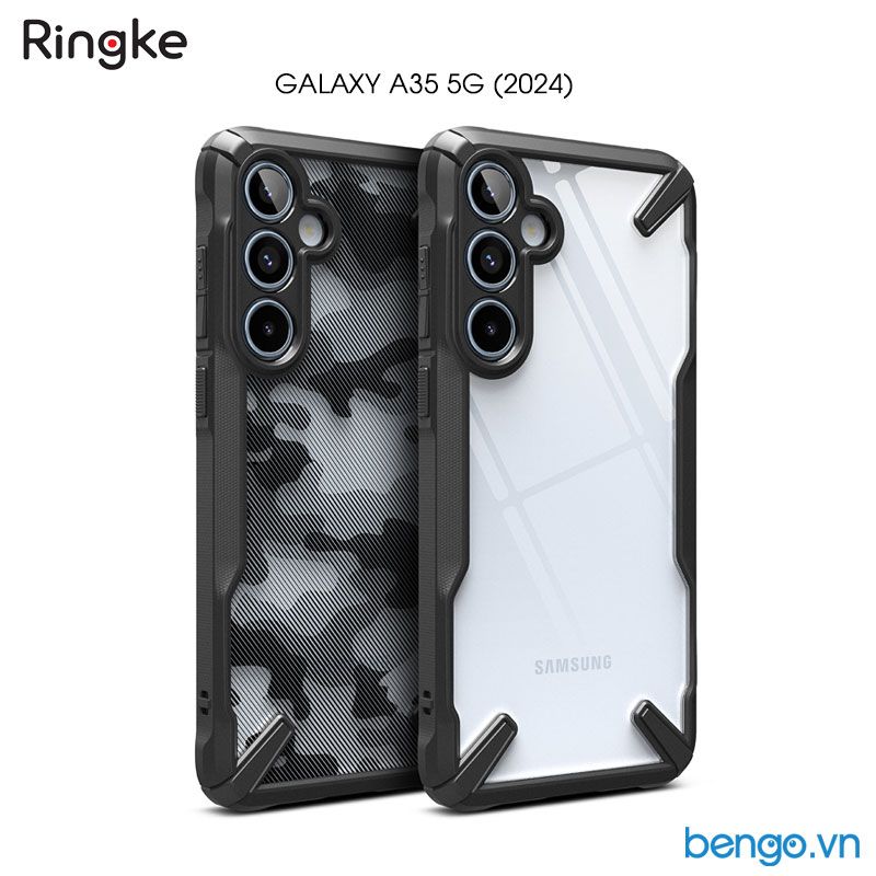  Ốp lưng Samsung Galaxy A35 5G/A55 5G RINGKE Fusion X 