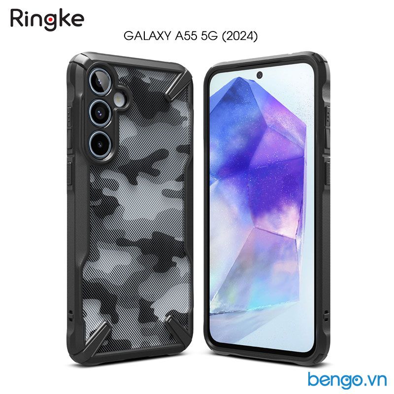  Ốp lưng Samsung Galaxy A35 5G/A55 5G RINGKE Fusion X 