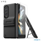  Ốp Lưng Samsung Galaxy Z Fold 4 5G VRS Design Quick Stand Modern - Đen 