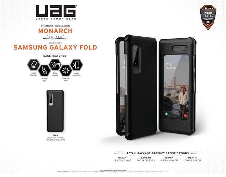  Ốp lưng Samsung Galaxy Fold UAG Monarch 
