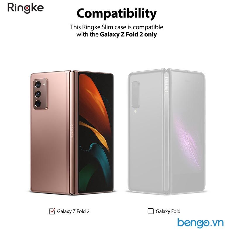  Ốp Lưng Samsung Galaxy Z Fold 2 5G RINGKE Slim 